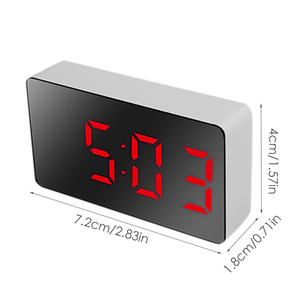 LED Digital Projection Alarm Clock Watch Table Electronic Desktop Clocks USB Wake Up FM Radio Time Ceiling Projector Function