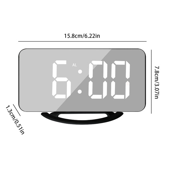 LED Digital Projection Alarm Clock Watch Table Electronic Desktop Clocks USB Wake Up FM Radio Time Ceiling Projector Function