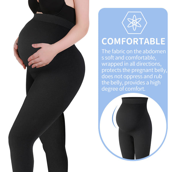 Maternity Leggings High Waist Pregnant Belly Support Legging Women Pregnancy Skinny Pants Body Shaping Fashion Knitted Clothes