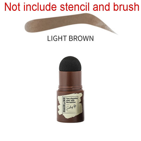 New Brow Stamp Shaping Kit Eyebrow Stamp Waterproof Long Stick Shape Stamp Brow Lasting Natural Contouring