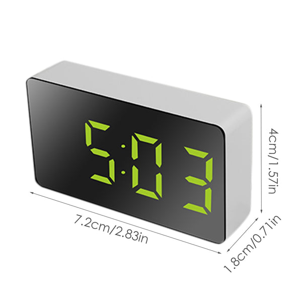 LED Digital Projection Alarm Clock Watch Table Electronic Desktop Clocks USB Wake Up FM Radio Time Ceiling Projector Function