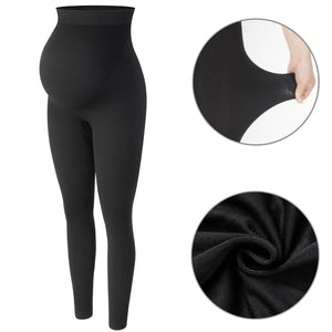 Maternity Leggings High Waist Pregnant Belly Support Legging Women Pregnancy Skinny Pants Body Shaping Fashion Knitted Clothes