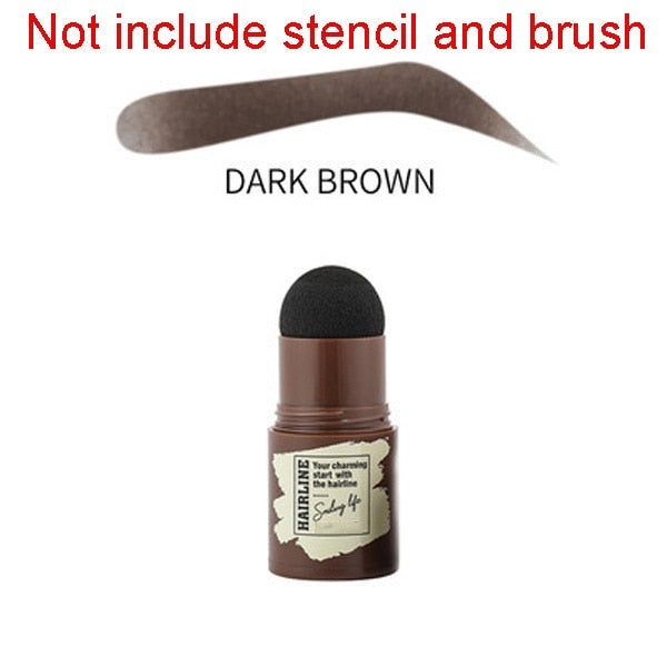 New Brow Stamp Shaping Kit Eyebrow Stamp Waterproof Long Stick Shape Stamp Brow Lasting Natural Contouring