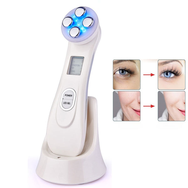 Electroporation LED Photon Facial RF Radio Frequency Skin Rejuvenation EMS Mesotherapy for Tighten Face Lift Beauty Treatment