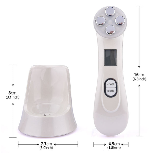 Electroporation LED Photon Facial RF Radio Frequency Skin Rejuvenation EMS Mesotherapy for Tighten Face Lift Beauty Treatment