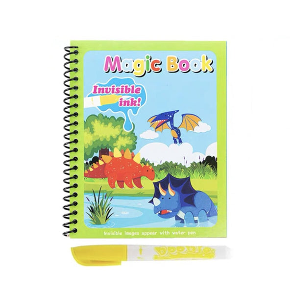 Montessori Toys Reusable Coloring Book Magical Water Drawing Book Sensory Early Education Toys for Kids Birthday Gift