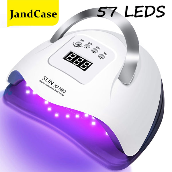 SUN X7 MAX UV LED Lamp For Nail Dryer Manicure Nail Lamp Gel Varnish Nail With Motion Sensing Professional Lamp for Manicure