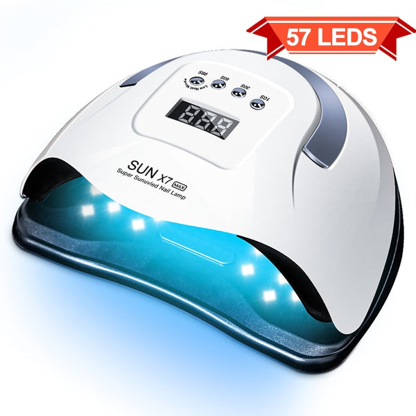 SUN X7 MAX UV LED Lamp For Nail Dryer Manicure Nail Lamp Gel Varnish Nail With Motion Sensing Professional Lamp for Manicure