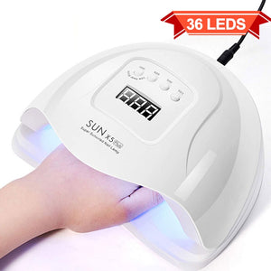 SUN X7 MAX UV LED Lamp For Nail Dryer Manicure Nail Lamp Gel Varnish Nail With Motion Sensing Professional Lamp for Manicure